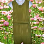 Ny Collection  olive green romper! New Photo 4