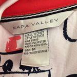 Napa valley zip front jacket medium Red Photo 3