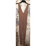 Papaya  ribbed tan jumpsuit, size medium, great for layering! Photo 3