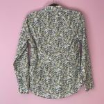J.Crew Poplin Shirt in Liberty Floral w Blue Green for Women Size 0 Photo 7