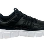 Champion  Ventor Chic Womens Casual Shoes Sneakers Black Leather White Size 8 Photo 2