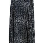 Whistles Black Sahara Print Avie Pocket Wrap A Line Skirt Size Medium Photo 9
