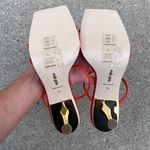 Cult Gaia Lydia gold-heel square-toe strappy leather sandal size IT 36 US 6 NEW Photo 13