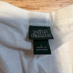 Wild Fable Women's Off-White Short Sleeve Cropped T-Shirt - Size Large - NWT Photo 1