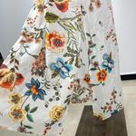 Johnny Was NWOT Ardella Silk Blend Maxi Dress/Cover up Floral Puff Sleeve Size S Photo 5