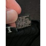 Redsky Sweater Womens Large Black Ribbed Knit Lace Up Grommet Long Sleeve Corset Photo 5