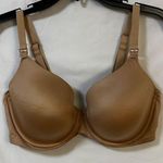 Auden nursing bra Lightly lined full coverage t shirt 40DD nude color Tan Size 40 E / DD Photo 0