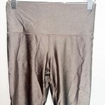 Athleta Elation Shine Coffee House Bronze High Rise Active Petite Tights Photo 1