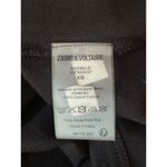 Zadig & Voltaire Rachelle Paris 97 Long Shirt Dress Noir Womens Size XS Photo 9