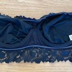 Auden Lace Bandeau Style Bralette in Black Photo 3
