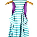 Nike Green Striped  Dri Fit Tank XL Photo 1