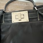 American Living  Black Shoulder Bag with Silver Buckle Accents Photo 7