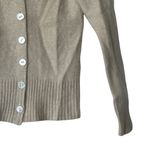 PAUW Amsterdam cashmere Beige cropped Cardigan Sweater S Tan Photo 4