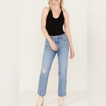 Wrangler  Wild West 603 High Rise Straight Ripped Knee Jeans NEW 29 x 28 Photo 11