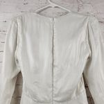Revolve DUNDAS x Harlow Mini Dress in Metallic Ivory XS *No Brooch* Photo 6