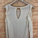 White House | Black Market NWT WHBM Cold Shoulder Ruffle Sweater Photo 2