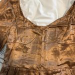 Altar'd State Long Sleeve Bronze Dress Photo 1