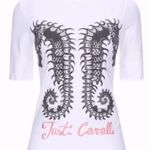 Just Cavalli seahorse tee white S Photo 2