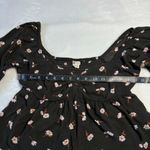 Billabong  Love You More Floral Print Sweetheart Crop Blouse Size L Beach Boho Photo 10