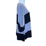 Lafayette 148 Sweater Women’s XL* Gray Black Wool Short Sleeve Boxy Soft Fall Photo 1