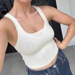 SKIMS  Cotton Rib Tank in Bone Size X-Small Photo 7