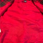 Liz Sport  Red Brown Equestrian Plaid Lined Wool Blend Riding Jacket Blazer 4 S Photo 8