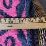 Cabin creek Vintage  Damask Pattern Pink Sweater Size Petite Medium Photo 3