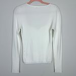 Aritzia Wilfred Tuscany Sweater Sweetheart White Size Large Photo 7