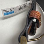 Dockers Women’s Brown Genuine Leather Belt Size Large 38-40 See Description Photo 2