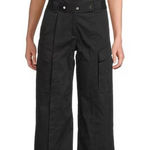 IRO  Melania Twill Mid Rise Straight Leg Belted Pants size 10 Photo 0