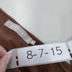 Stefanel Dress Womens Small Brown Long Sleeve Blouson Bubble Hem Viscose Ruched Photo 2