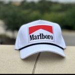 White Marlboro Hat Photo 2