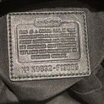 Coach HAMPTON SIGNATURE CANVAS SHOULDER BAG WITH LEATHER. Photo 14