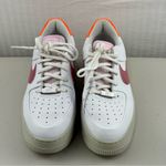 Nike Air Force 1 Sage Low White Leather/Digital Pink Sneakers Women’s 10 EUR 42 Photo 1