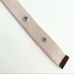 Aeropostale Neutral Beige Brown Woven Faux Leather Belt S Photo 6