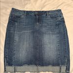 Kut From The Kloth  Blue Denim Skirt Photo 0