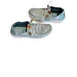 Hey Dude NEW  WENDY HEATHERED SLUB TROPICAL Women's Slip On Blue US Size 10 Photo 3