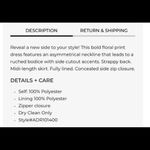 ASTR  Gaia Floral Midi Dress Photo 4