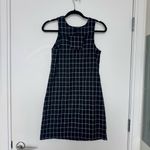 Black and White Checkered Dress Photo 1