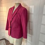 The Limited  Pink Long Sleeve Single-Breasted Two-Button Blazer Jacket Size Small Photo 2