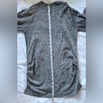 Athleta  Speedlight Heather Gray Seamless Top Long Sleeve Gym Athletic Size Small Photo 8