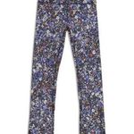 Lululemon  Athletica Floral High Waist Scalloped Hem Leggings Photo 0