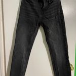 ZARA High Waisted Black Denim Jeans Photo 0