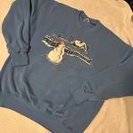 Soffe Women's Blue Sweatshirt Photo 3
