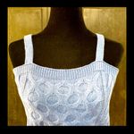 SheIn blue Crop Knit Tank Top With Bag - size Small Photo 3