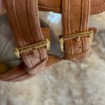 Michael Kors Blush Pink Suede Leather Peep Toe High Heels - Size 8.5 Photo 4