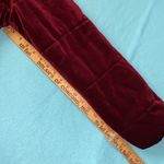 LEOLA COUTURE velvet puffer burgundy full zip fully lined cropped coat size M Purple Size M Photo 11