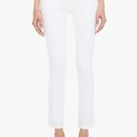 MOTHER The Mid Rise Dazzler Ankle Fray Women's White Jeans Size 31 Photo 0