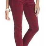 Kut From The Kloth deep red Mia toothpick skinny size 6 jeans Photo 0