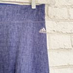 Adidas  Climalite Blue Cropped Leggings Medium Photo 1